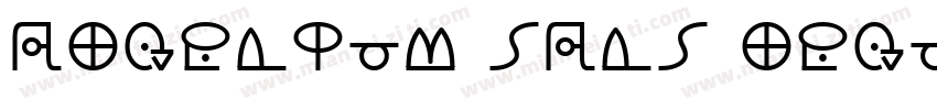 Argentum Sans Regula字体转换